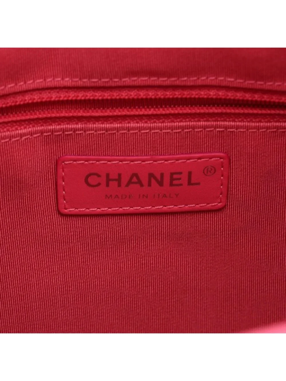 Chanel Clutch Quilted Fuchsia Pink Lambskin